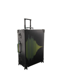 Grande valise soute Aston Martin F1 4 roues - Noir