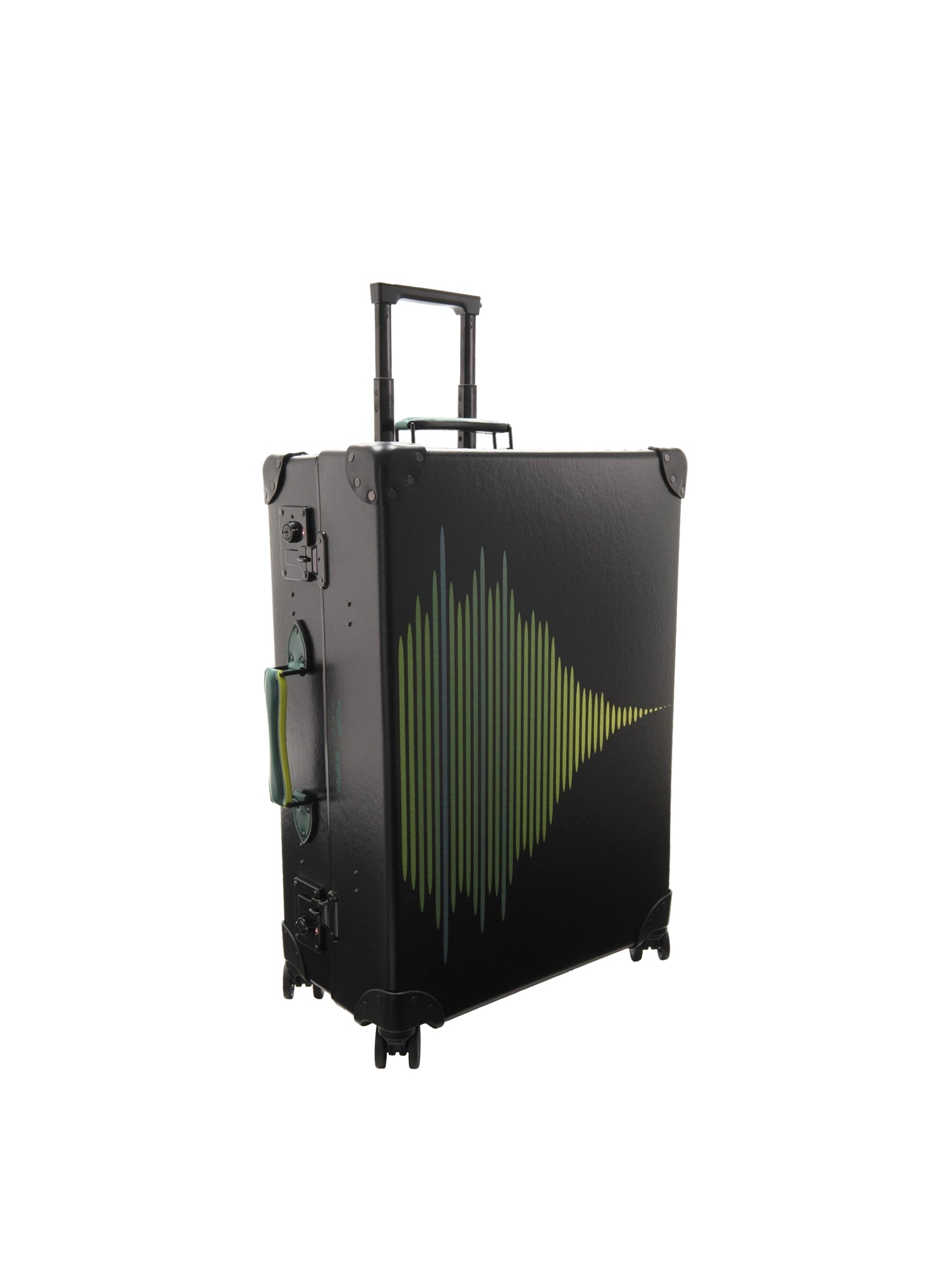 Grande valise soute Aston Martin F1 4 roues - Noir