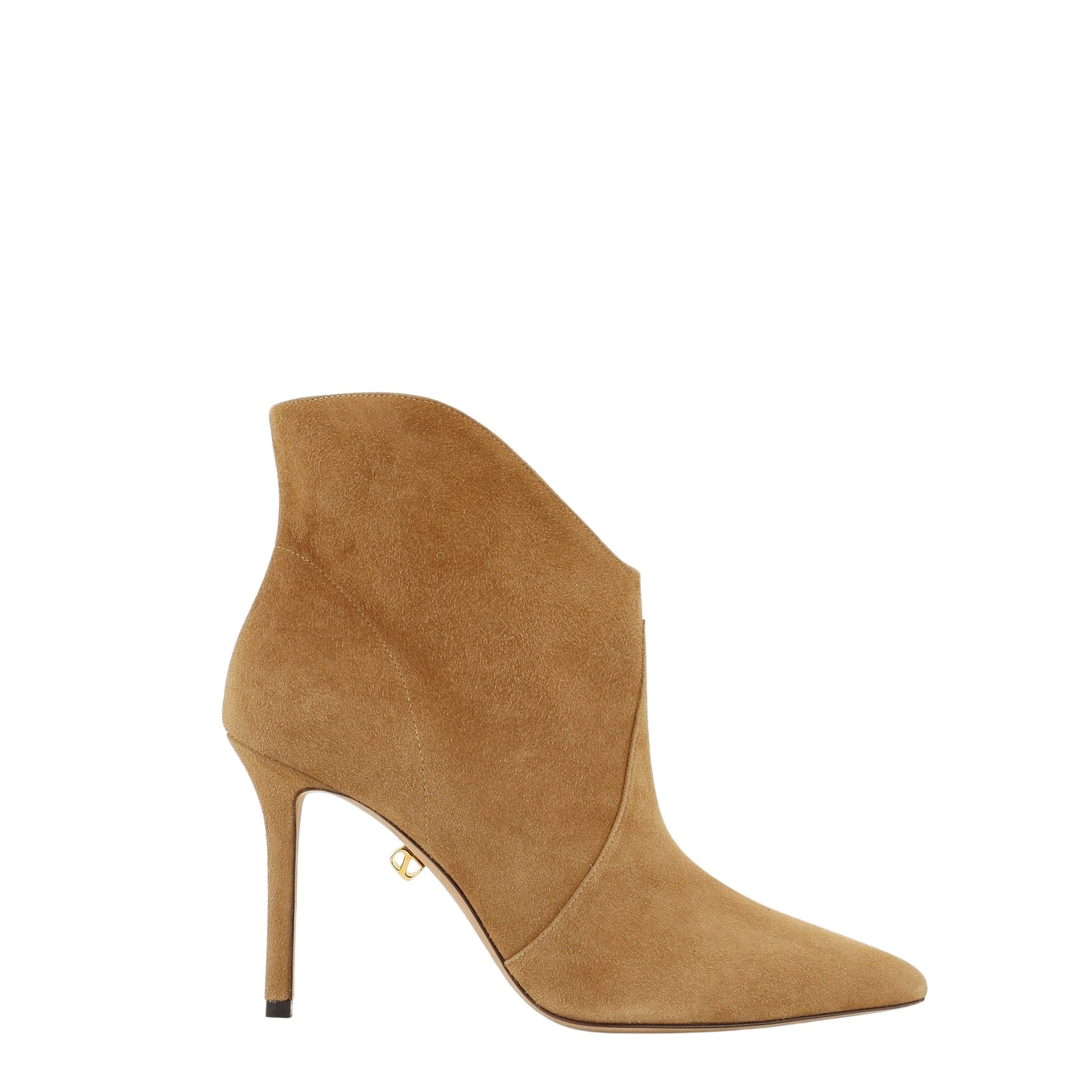 9qty NEW / Bottes Astrid 90 en cuir suédé - Brown