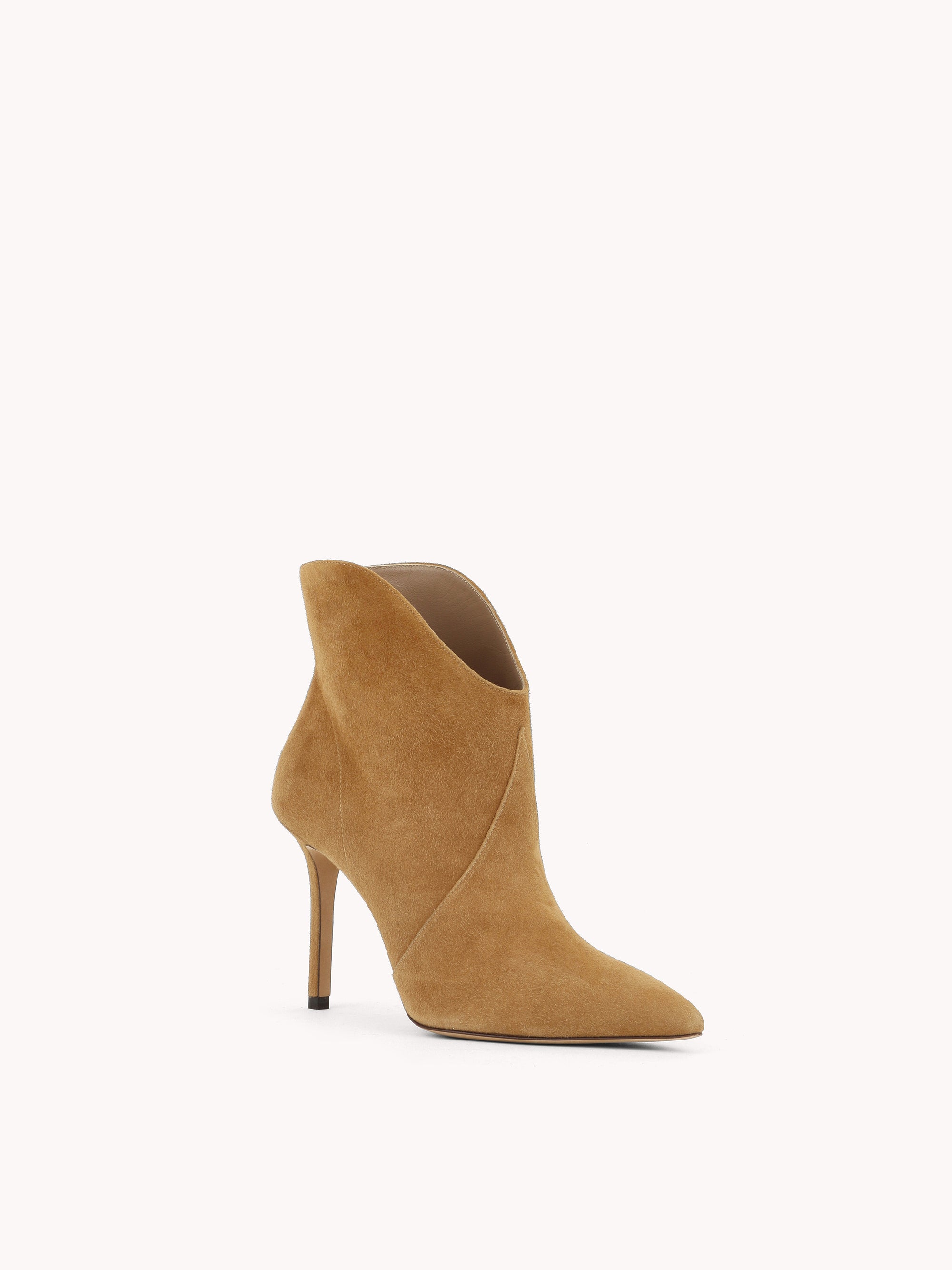 9qty NEW / Bottes Astrid 90 en cuir suédé - Brown