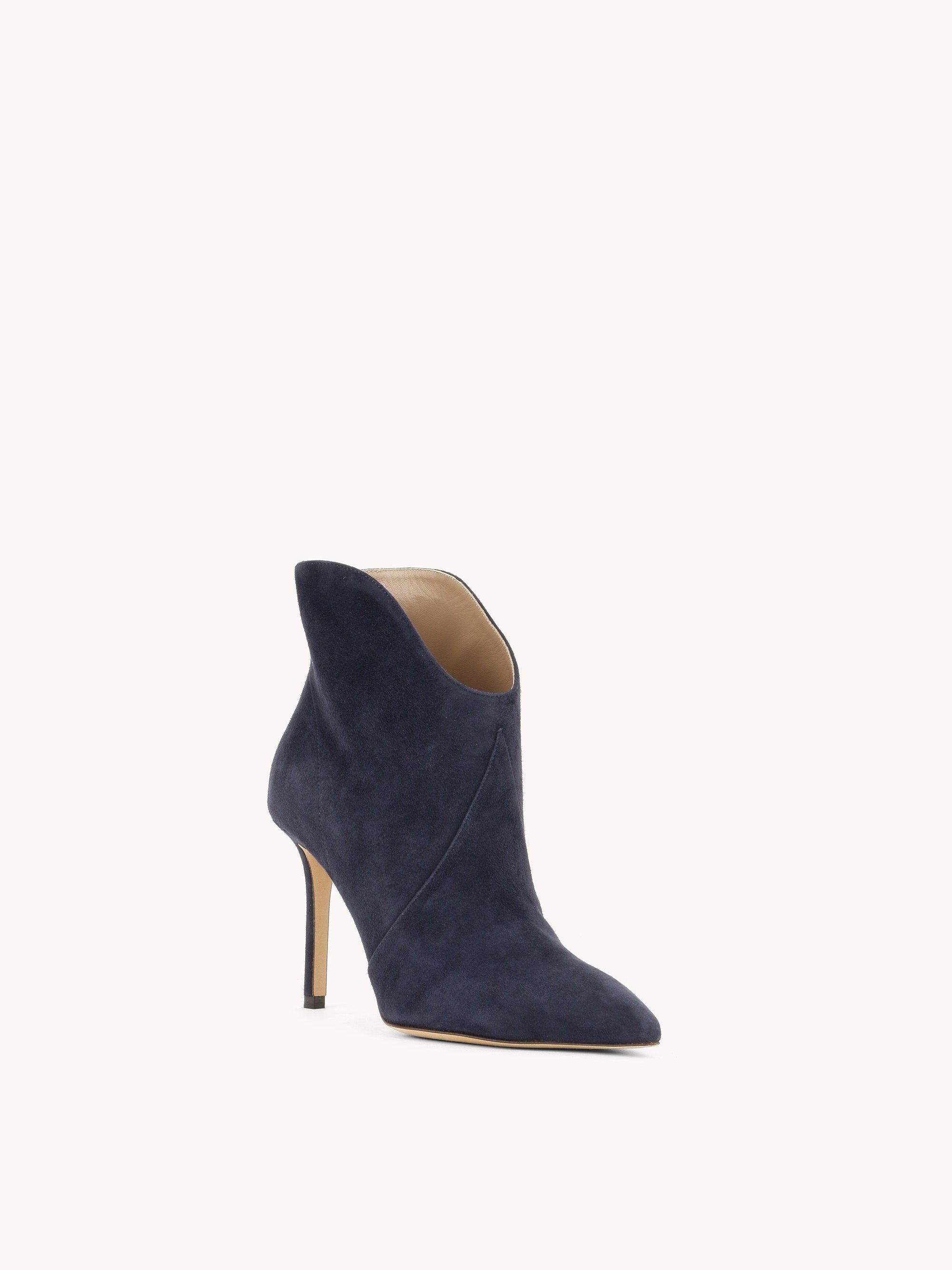 14qty NEW / Bottes Astrid 90 en cuir suédé - Blue
