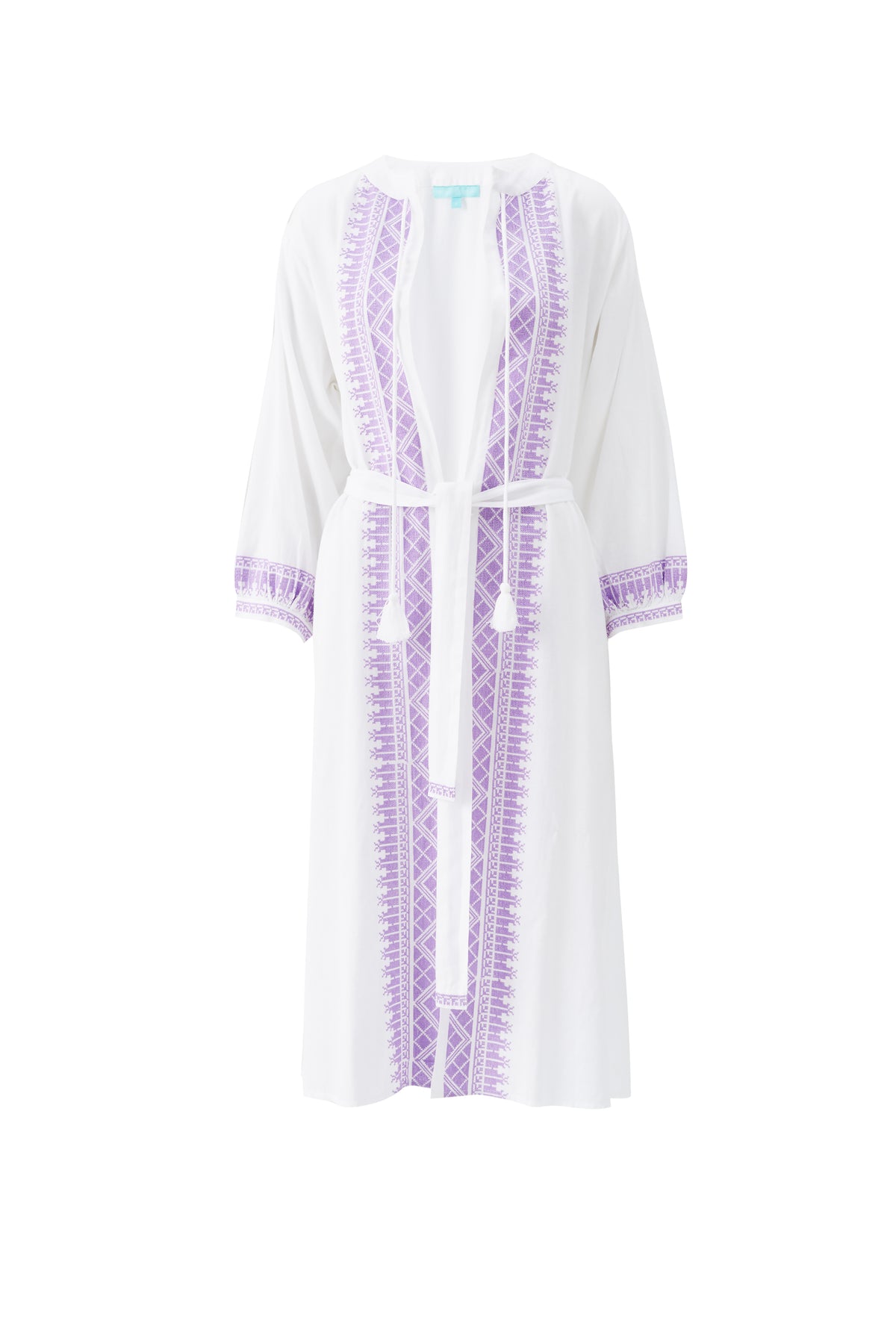 White Lavender Caftan - White Lavender