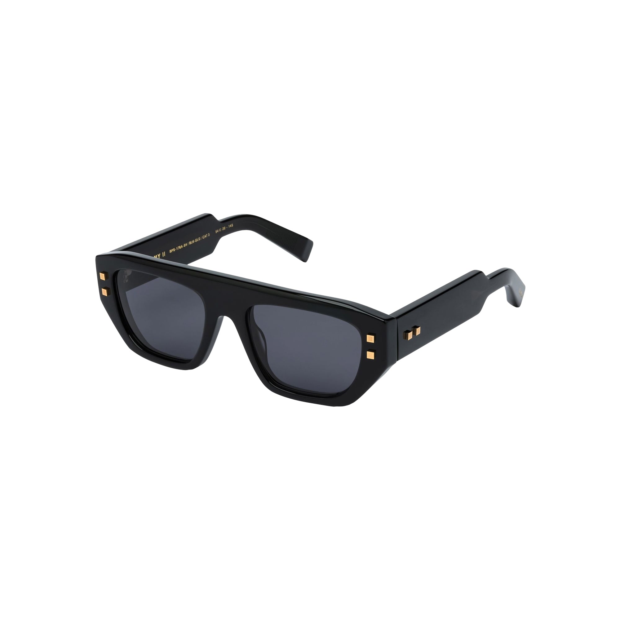 Lunettes de soleil mixtes B Army II - Black & Gold