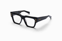 Black 18k Gold Clear Lenses B ARMY Lunettes de vue