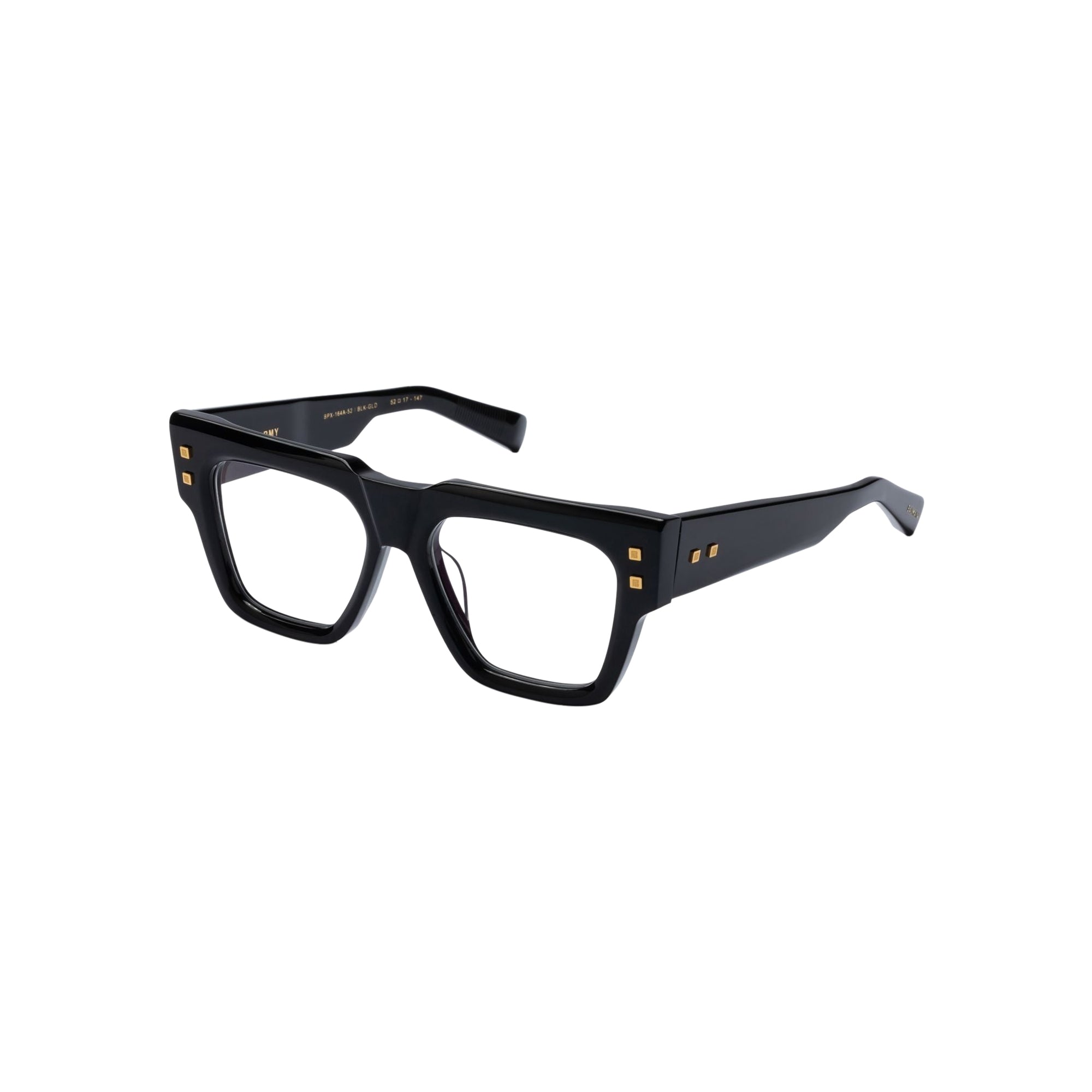 Lunettes de vue mixtes B Army - Black & Gold