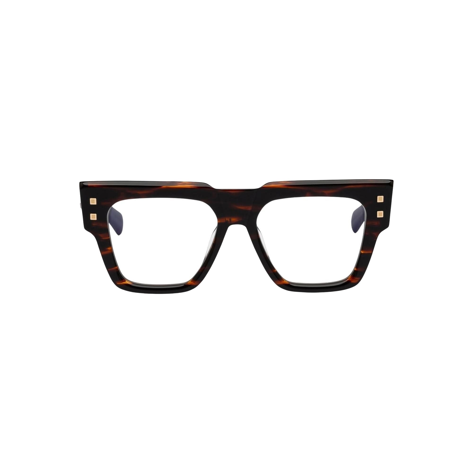 Lunettes de vue mixtes B Army - Brown & Gold