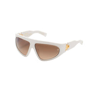 Matte White Yellow Gold B ESCAPE Lunettes de soleil