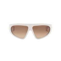 Matte White Yellow Gold B ESCAPE Lunettes de soleil