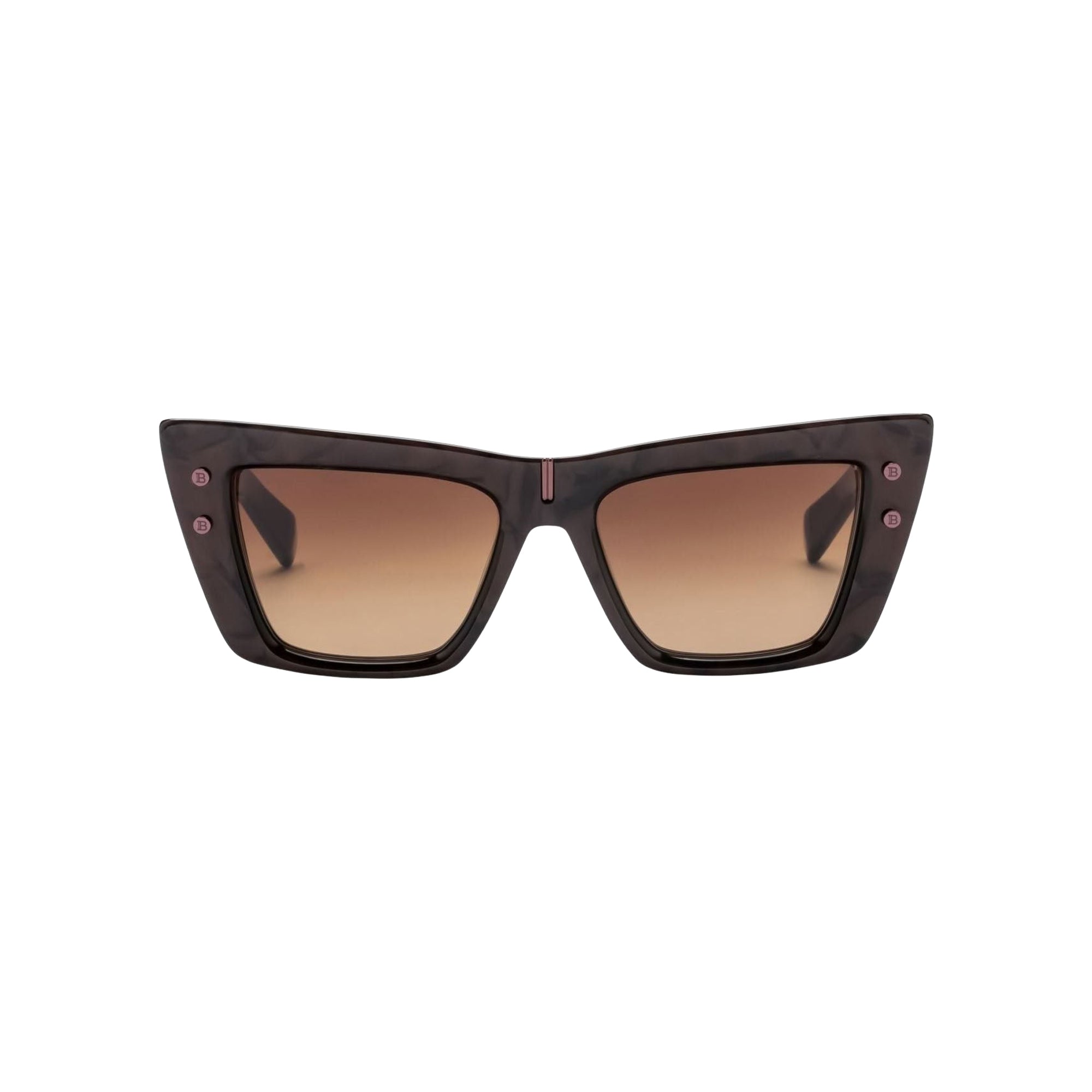Lunettes de soleil B Eye - Brown & White Gold
