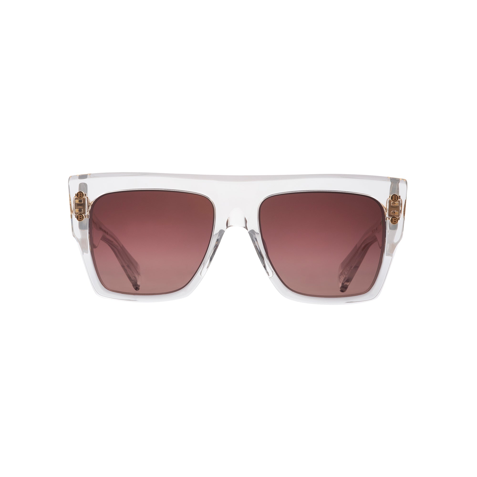 Lunettes de soleil mixtes B I - Crystal & Gold