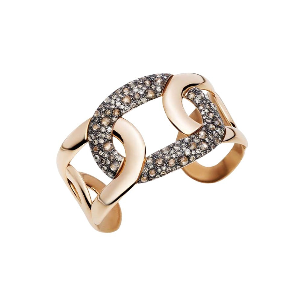 18K Rose Gold & Diamond Tango Bracelet