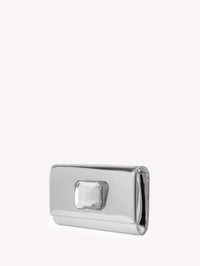 Sac Jaipur en cuir lisse - Argent