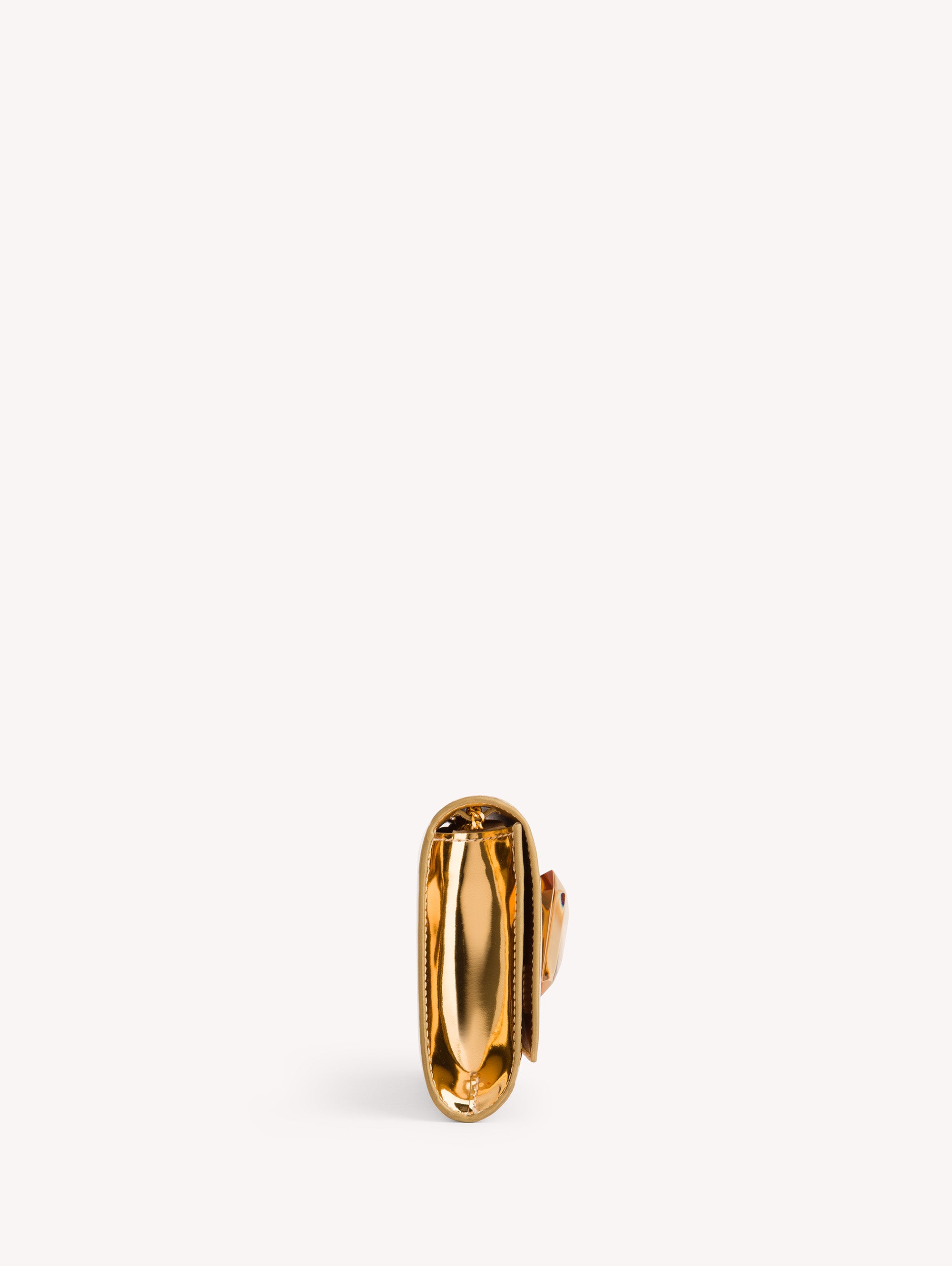Jaipur bag in smooth leather - Gold