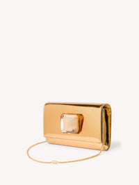 Jaipur bag in smooth leather - Gold