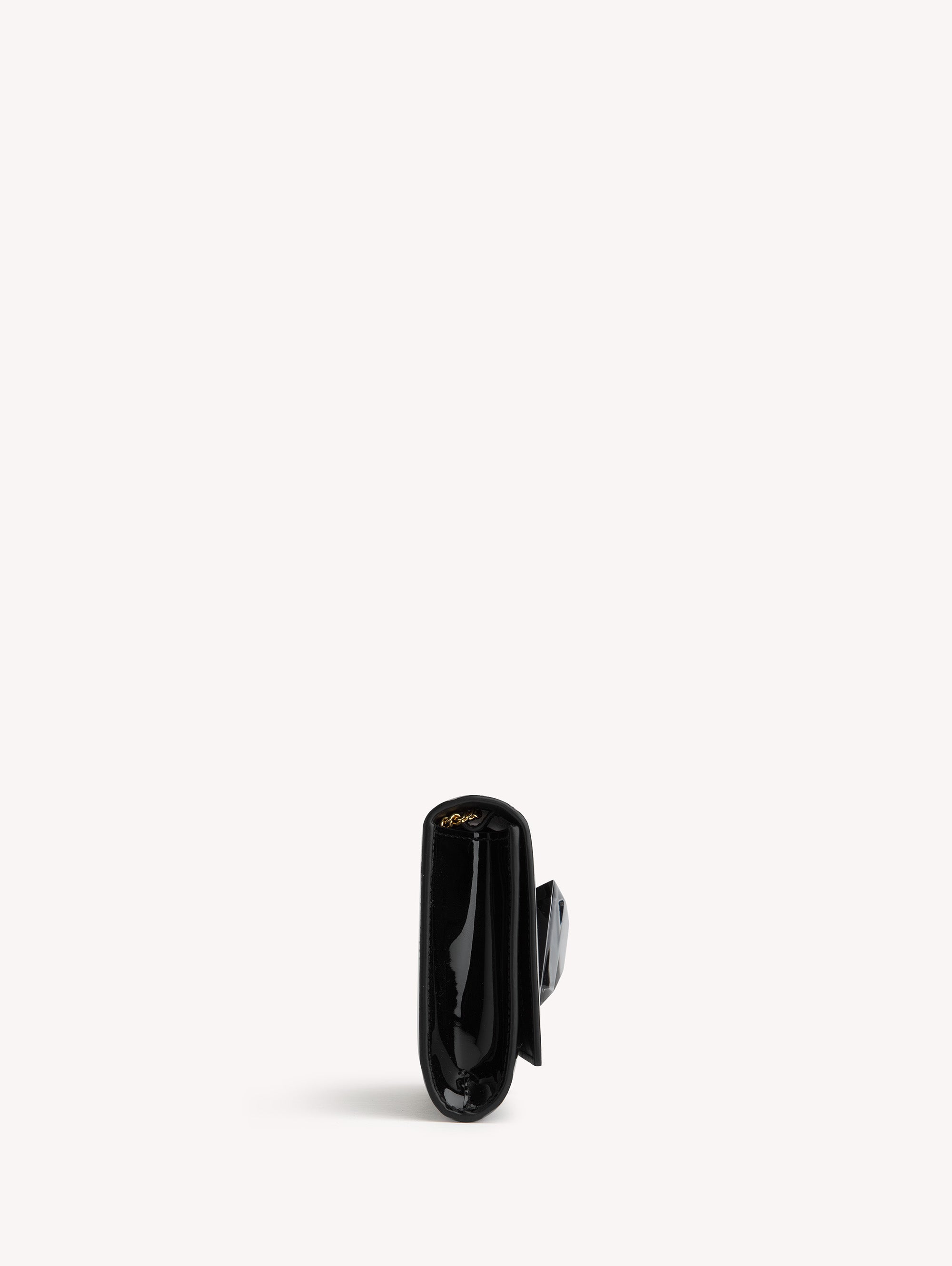 Sac Jaipur en cuir lisse - Noir