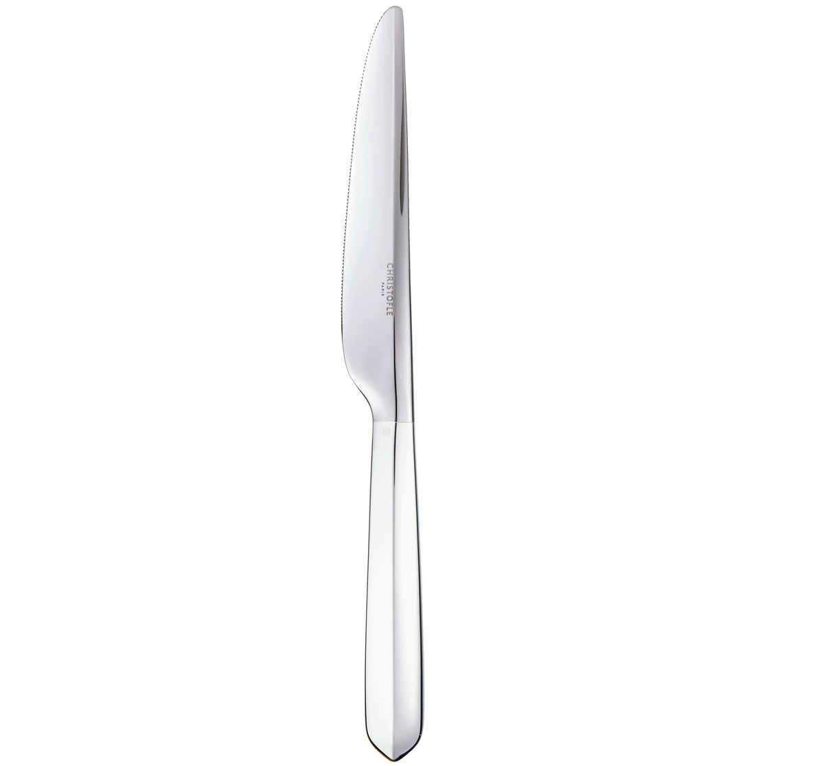 Lot de 6 Couteaux de table cranté Infini Christofle en argent plaqué de second choix