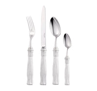 Ensemble de 4 couverts Pompon - Argent