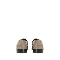 Mocassins Sr No en cuir verni - Taupe