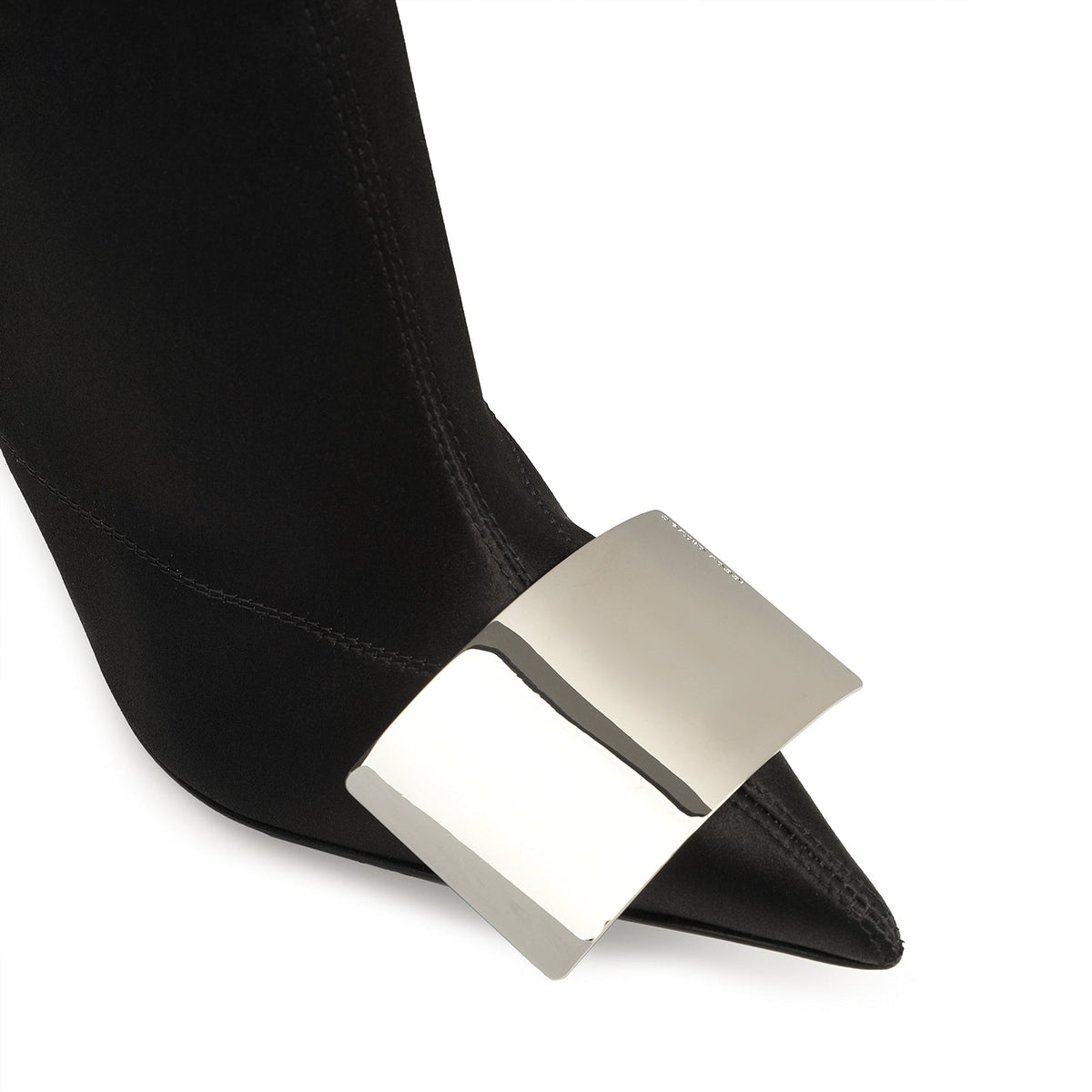 BOTTINES STRETCH SATIN S’ALLONGEANT SR MIROIR
