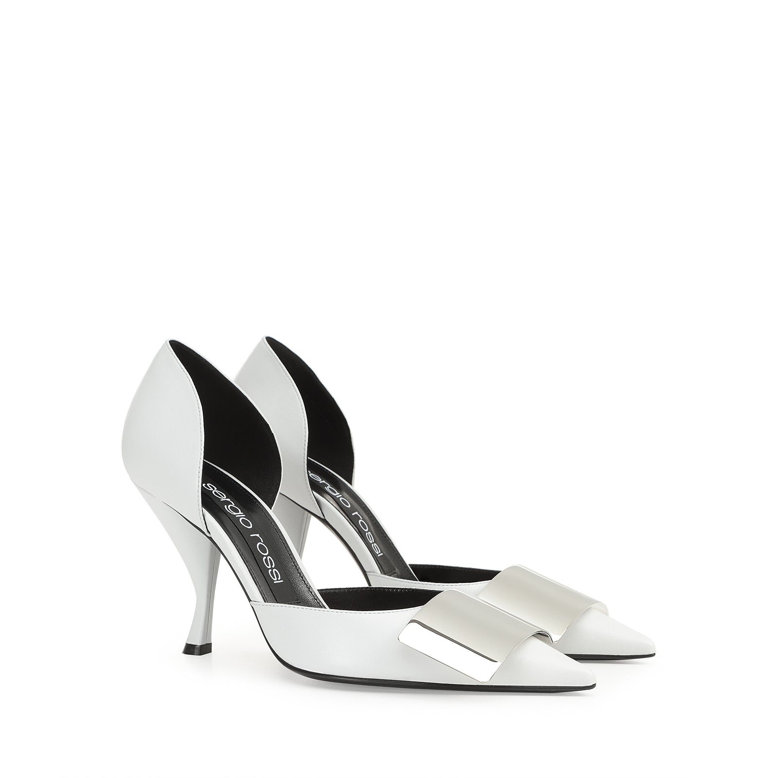 Escarpins Sr Miroir 90 - Bianco