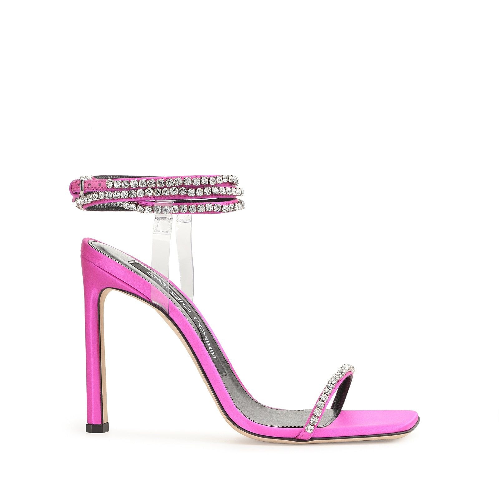Sandales Sr Dinasty 95 en soie - Dragon Fruit & Nikel