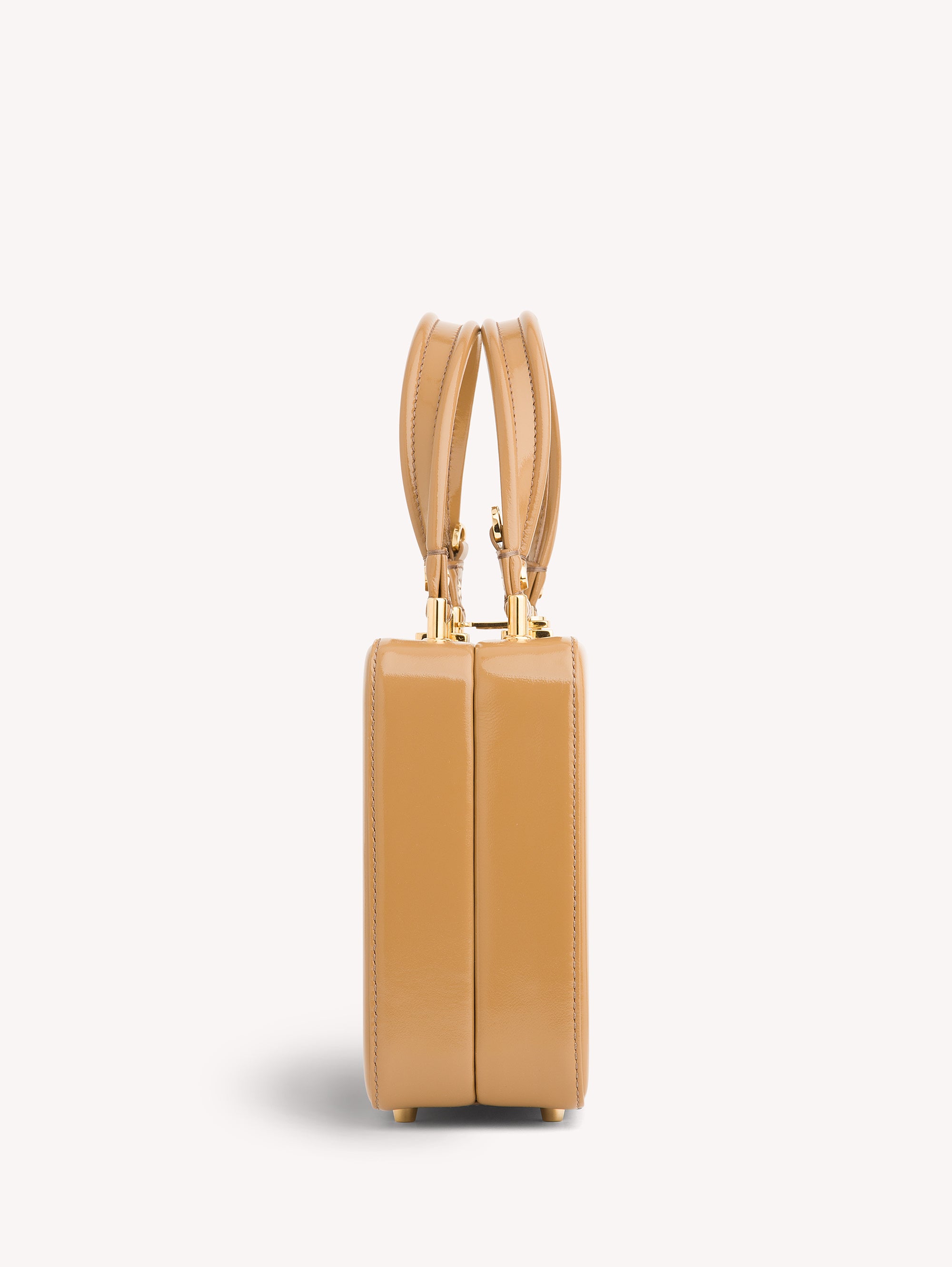 Vali bag in smooth leather - Brown