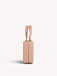 Sac Vali en cuir lisse - Rose