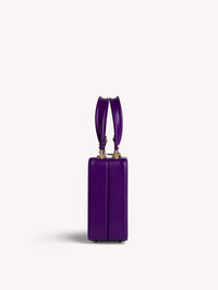 Vali bag in smooth leather - Purple
