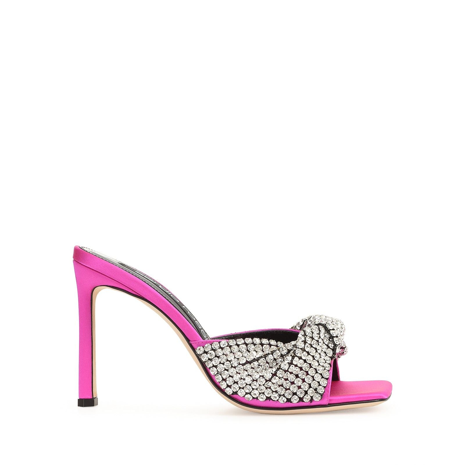 Mules Sr Tyra 95 en soie - Dragon & Nero