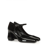Escarpins Si Rossi 90 en cuir verni - Nero