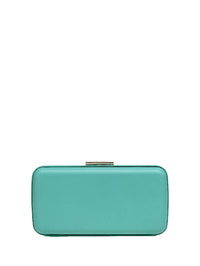 Sac Bella en cuir lisse - Bleu