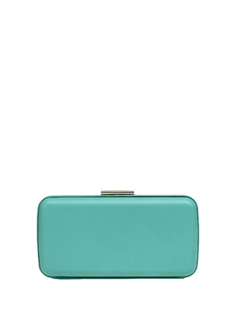Sac Bella en cuir lisse - Bleu
