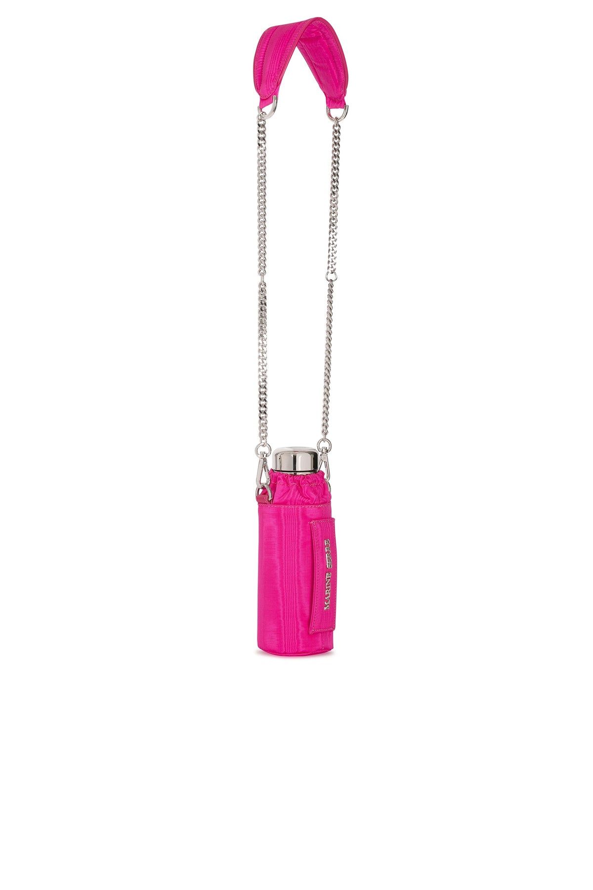 SAC BOUTEILLE MULTIPOSITION AVEC SANGLE - Rose
