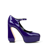 Escarpins à plateforme Rossi 130 en cuir - Iris