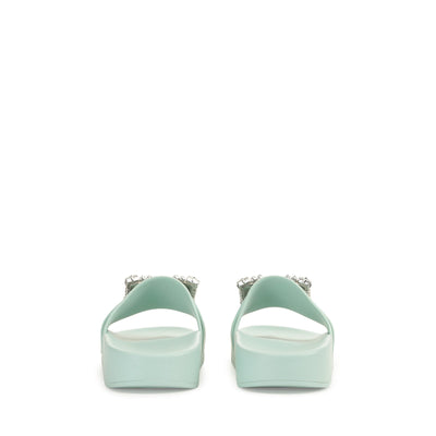 Sr Jelly flat sandals - Agave