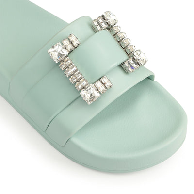 Sr Jelly flat sandals - Agave