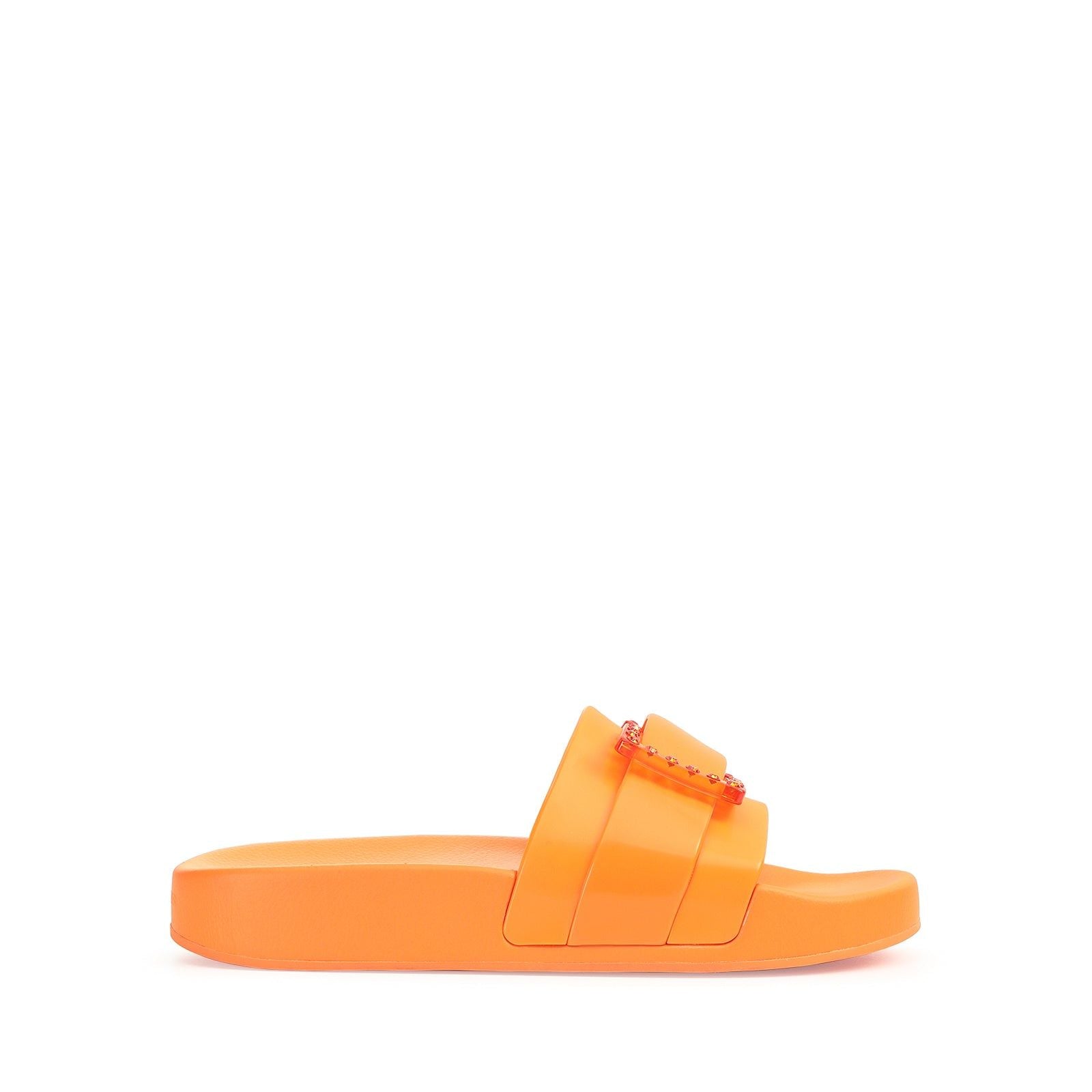 Sr Jelly flat sandals - Mandarine