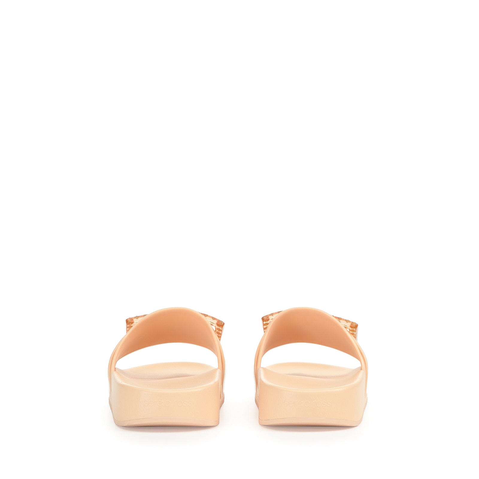 Sandales plates Sr Jelly - Powder