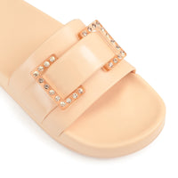 Sandales plates Sr Jelly - Powder