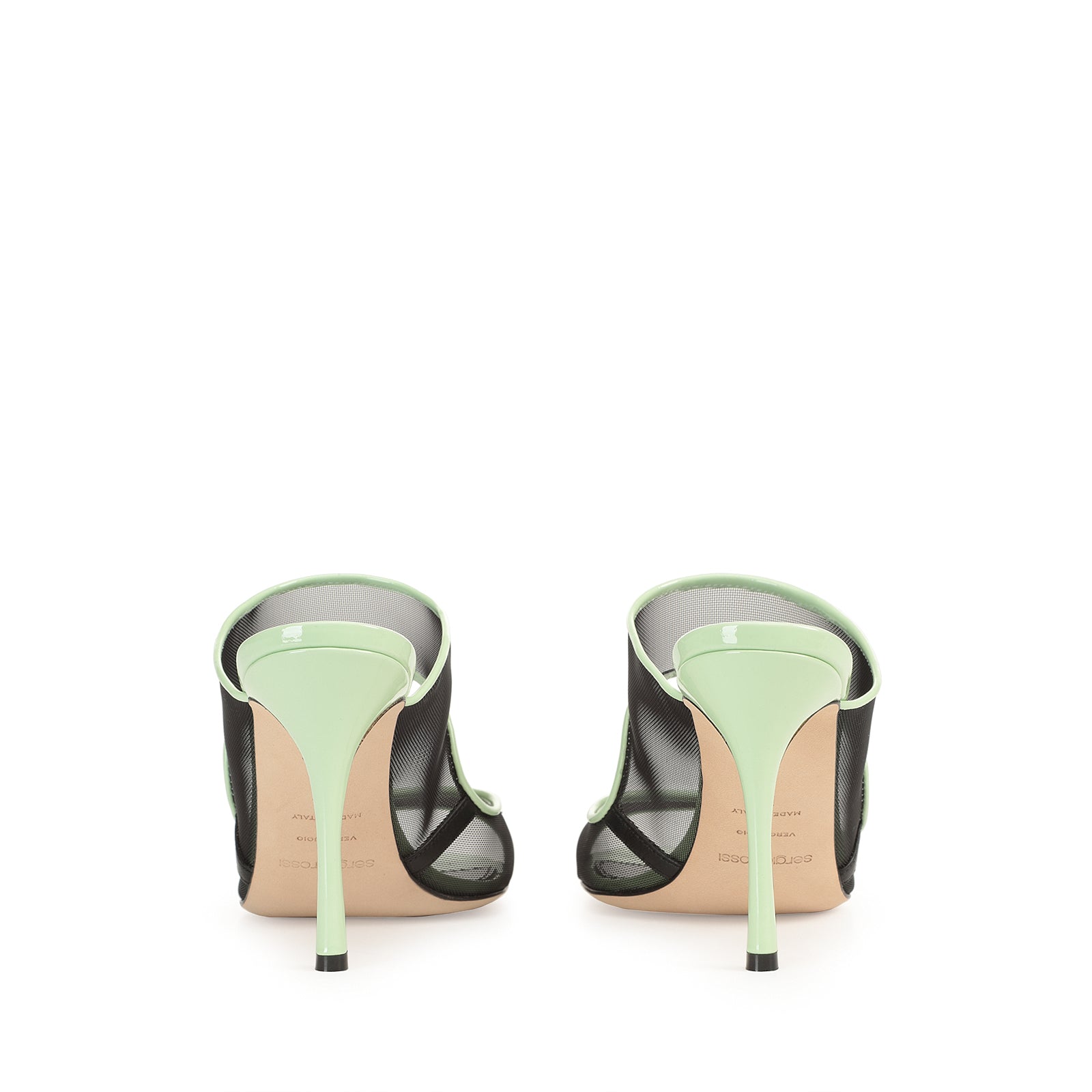 Sandales à talons Godiva 90 - Apple & Nero