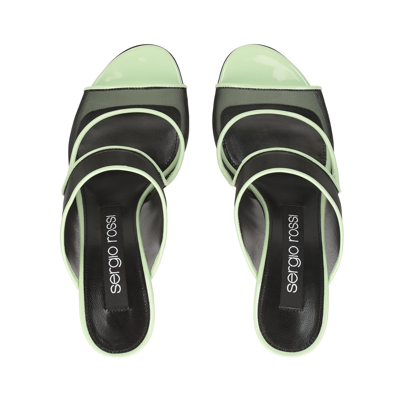 Sandales à talons Godiva 90 - Apple & Nero