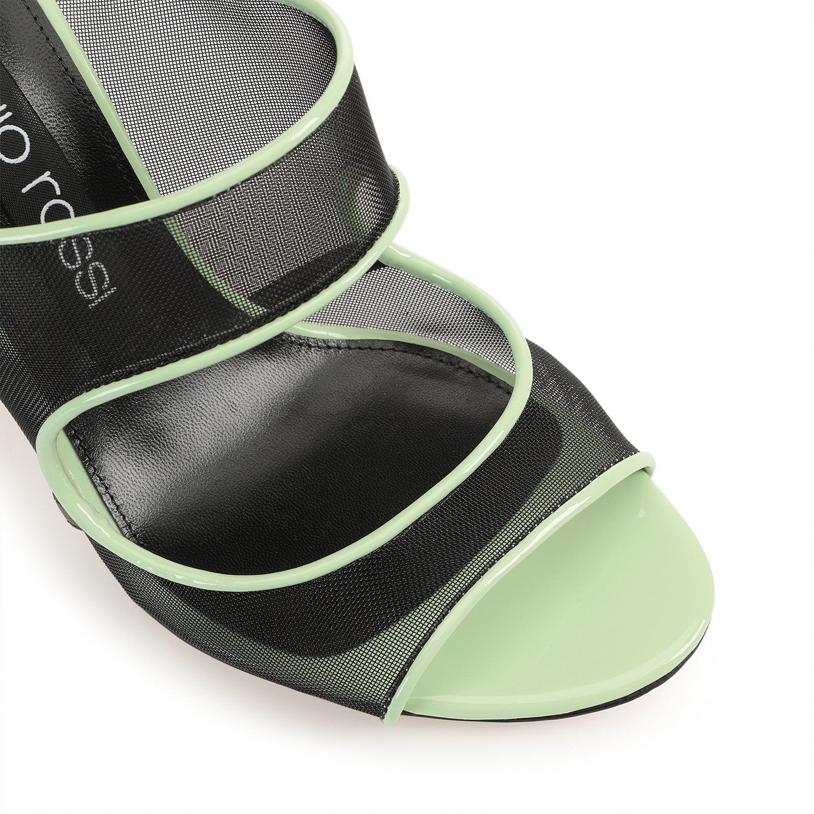 Sandales à talons Godiva 90 - Apple & Nero