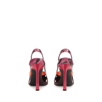 Escarpins Sr Aracne 95 en cuir - Fuxia