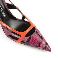 Escarpins Sr Aracne 95 en cuir - Fuxia