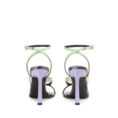 Sr Aracne 95 heeled sandals - Apple & Wisteria