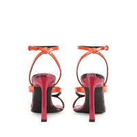 Sandales Sr Arac 95 en cuir - Fuxia