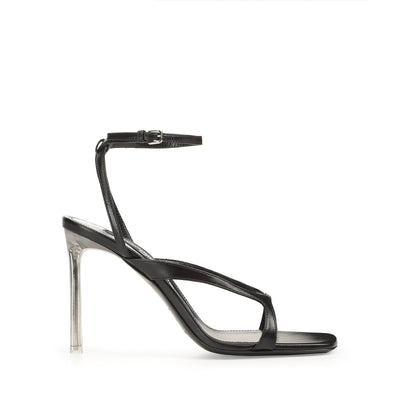 Sr Aracne 95 heeled sandals - Nero Trasparente