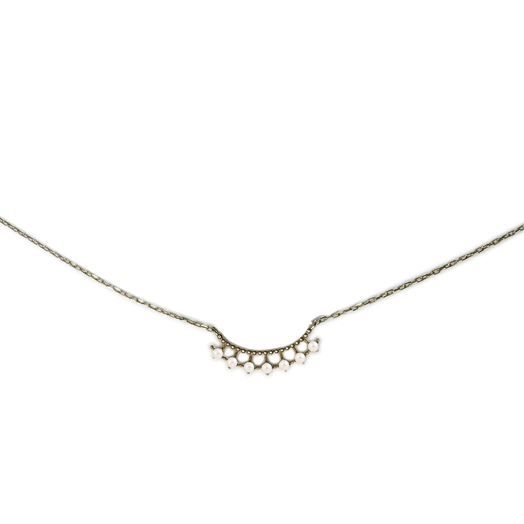 1qty NEW / Bracelet couronne perle diamant-Jaune