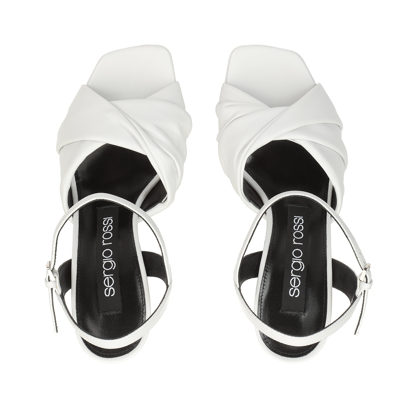 Sr Amber wedge sandals 90 - Bianco