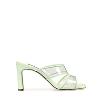 Mules Sr 80 en cuir - Apple & Transparent